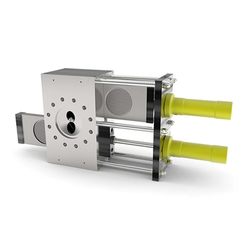 Plastic Extruder Hydraulic Screen Change Big Filter Area