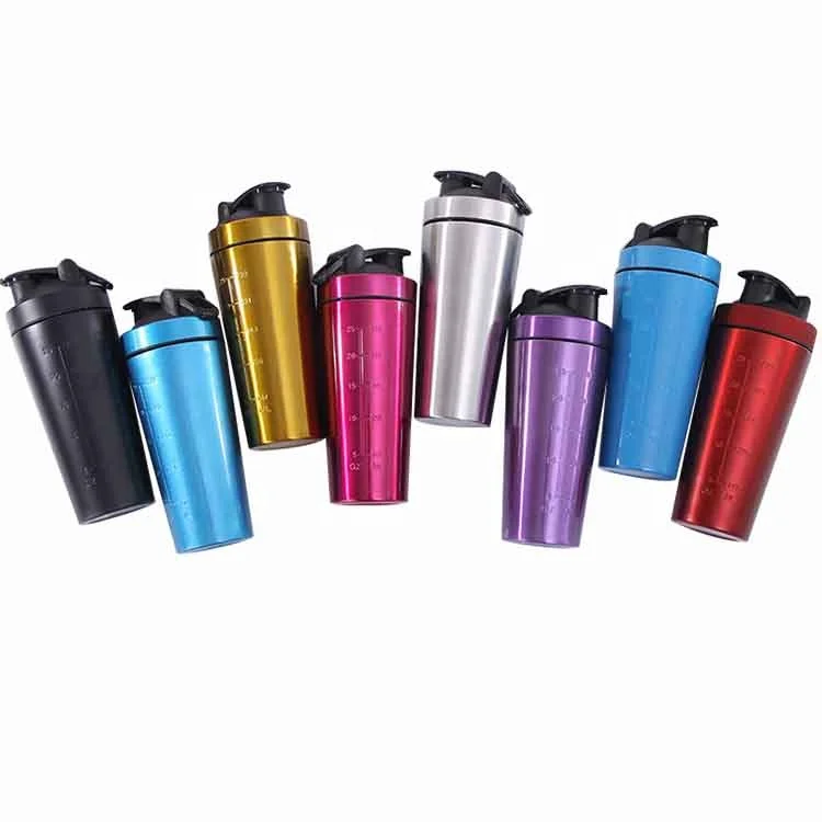 Спортивный шейкер Protien из нержавеющей стали с двойными стенками, 1000 мл