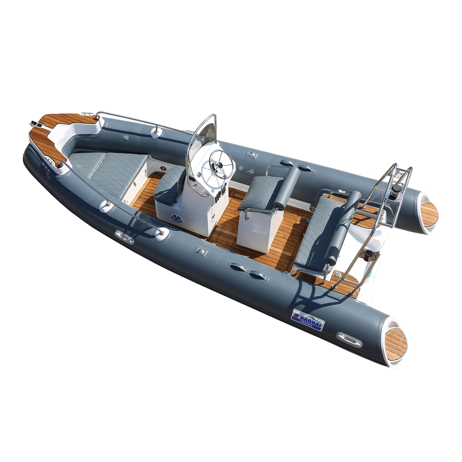 RIB Boat RIB520 Ce Fibreglass Inflatable Boat For Entertainment