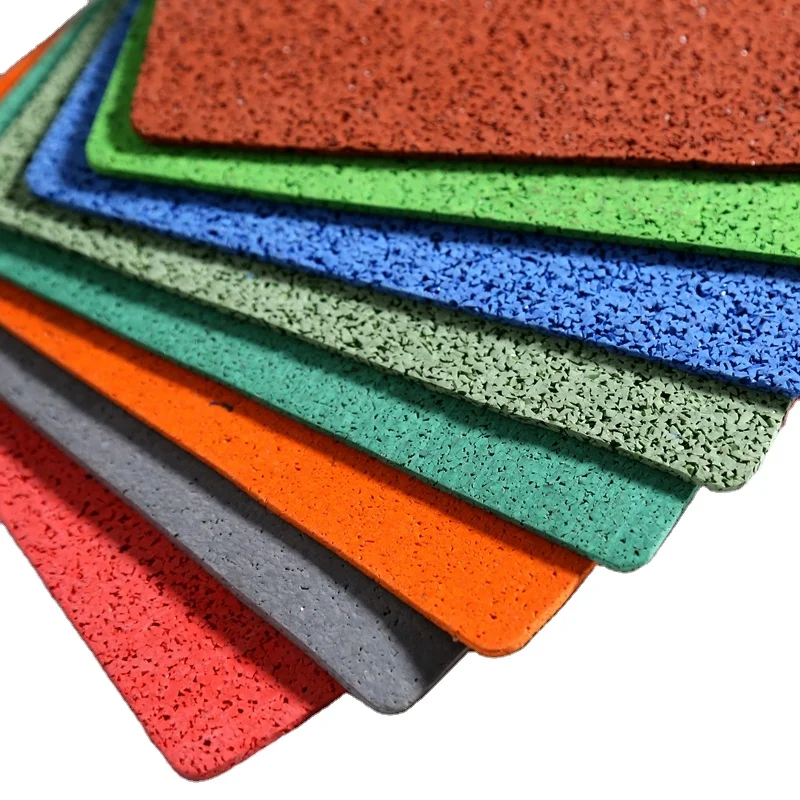 Composite Rubber Mat EPDM Sports mat Protective gym rubber Flooring for Gym rubber Cushion