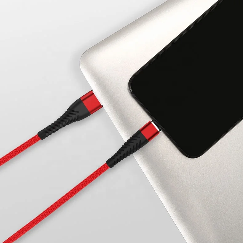 металлический алюминиевый корпус нейлоновая оплетка USB кабель для зарядного устройства Ipad телефона ноутбука