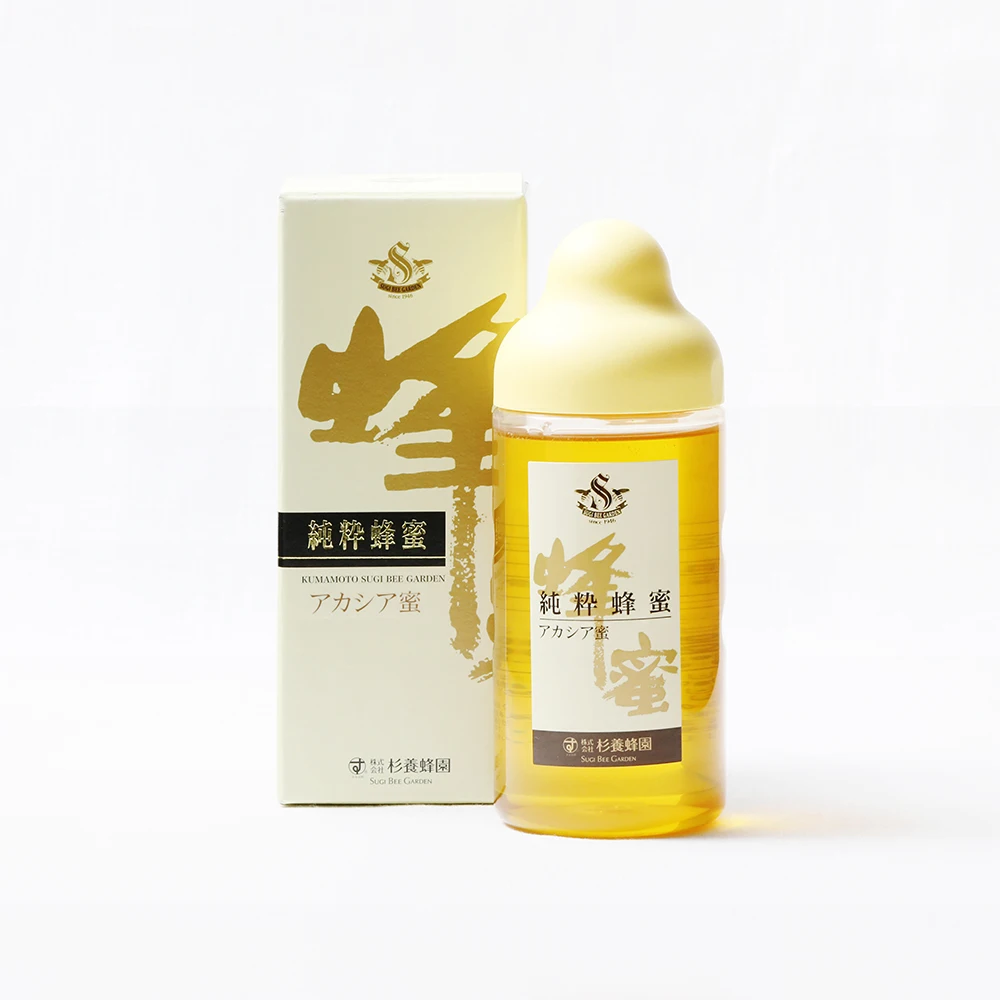 Natural flavor taste smooth healthy glass bee jar natural honey raw