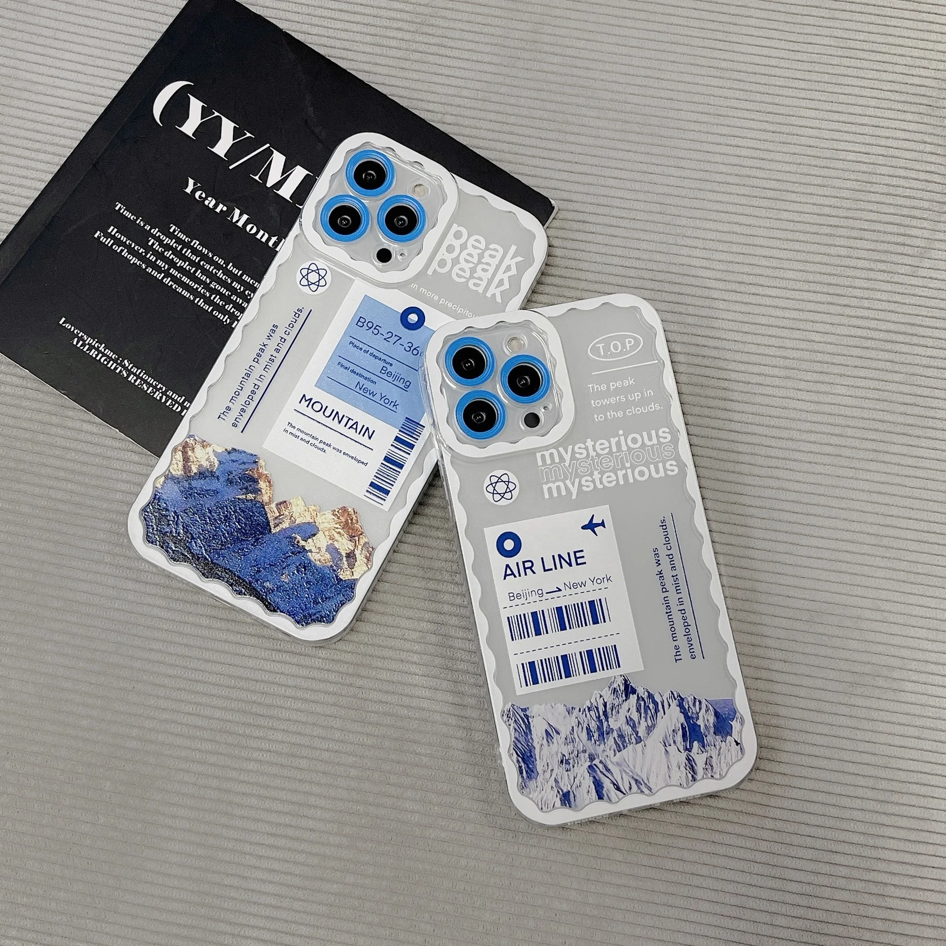 Soft Clear Phone Cases for iPhone 12 13pro max 11 Food Cartoon Cellphone Cover XR XS Max