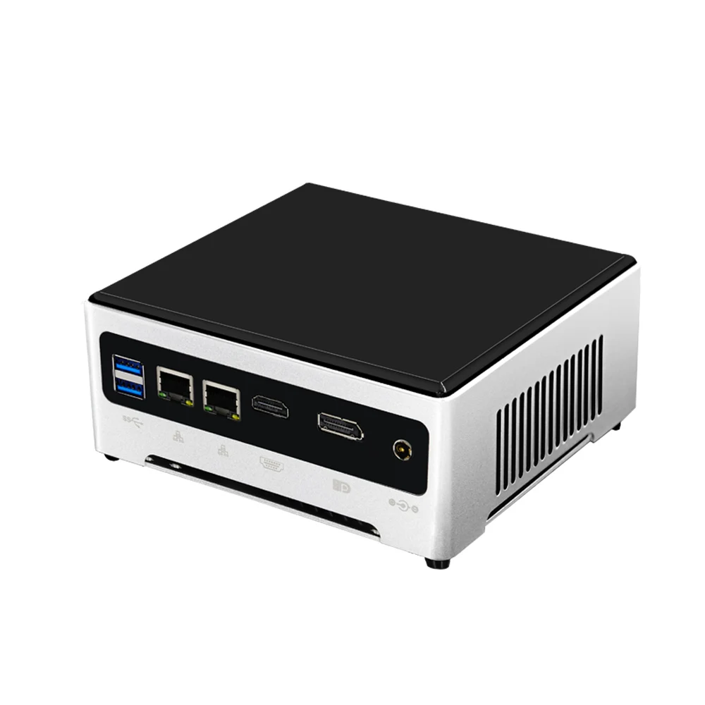 dual ethernet thin client small powerful intel nuc pc i5 i7 10th gen win10/11/linux  Quad Core DP HD 12V with fan gaming mini pc