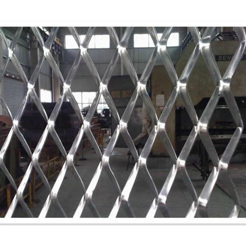 rubber coated decorative aluminum expanded metal mesh panels