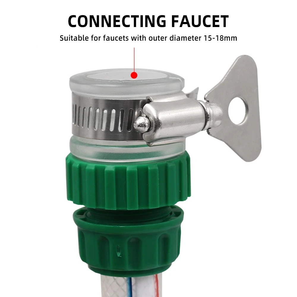 Plastic Universal Water Faucet Adapter Connector Fitting Quick Connect Fitting