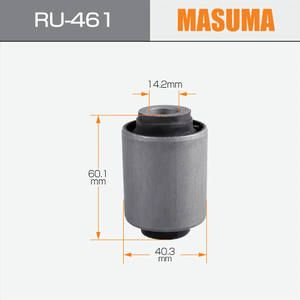 RU-461 MASUMA Manufacturing Auto Mountings strip TA01R G16A 46122-65J00 46110-65J00 46150-65J00