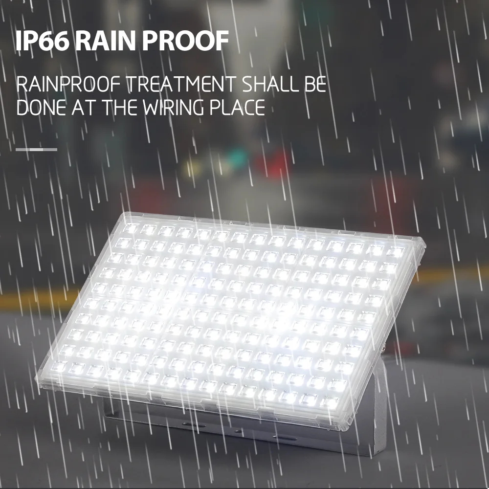 Led Stadium Flood Light Outdoor  400W Equivalent Super Bright Commercial Area Lighting  Arena Lights for Sport Fields and Courts