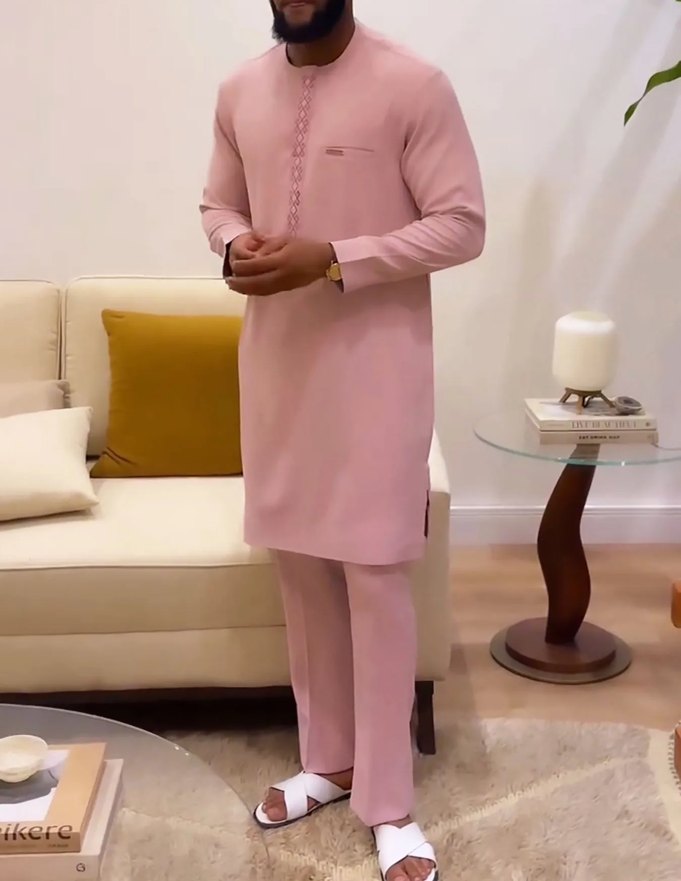 New Styles Wholesale Custom Print Graphic Two Piece Sets For Men Dashiki Kaftan Africa Clothing