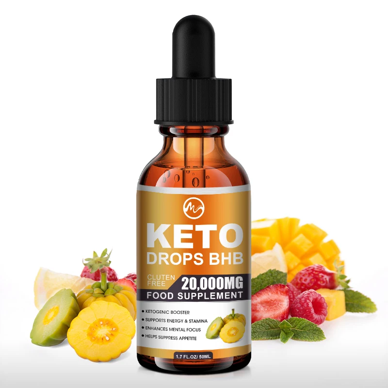 50ml Ketone Appetite Suppressant Weight Loss Products Pure Fat Burning Promotes Skinny  BHB Keto Drops