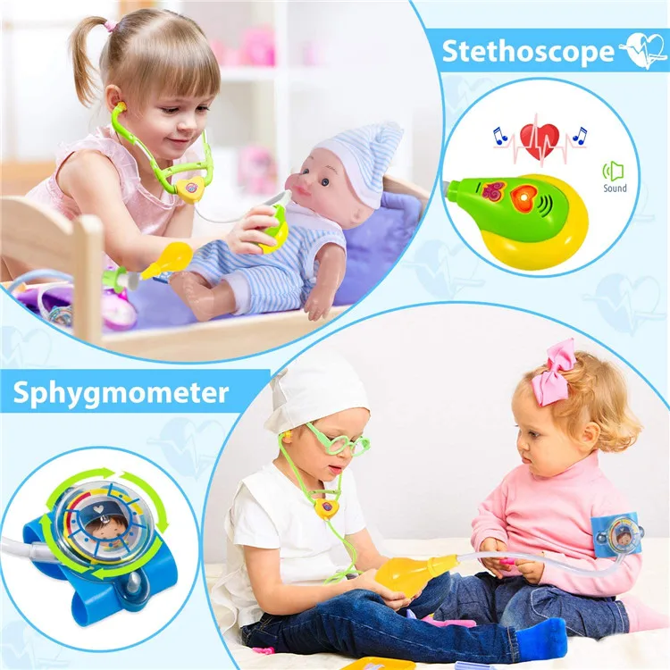 
Wholesale Toys For Kids Playing Doctor Stories Kit 