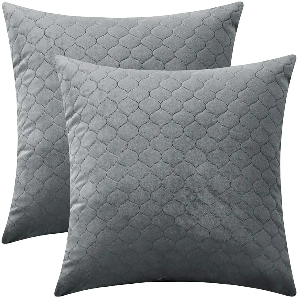 Manufacturer Premium Cushion Cover  Velvet Throw Pillow Cases Comfortable Decorative Pattern OEM  ODM