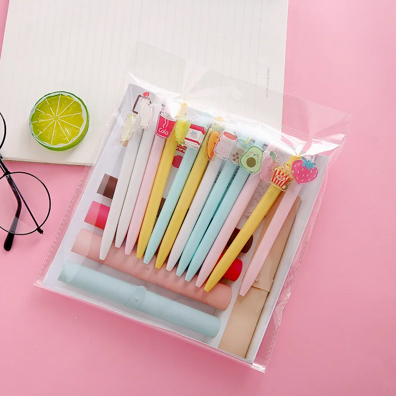 
Lovely Fruit Cute Plastic Fancy Office Supplies Custom Color Ballpoint Pen 