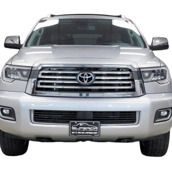 2020 Toyota Sequoia 4x4 Платиновый 4dr внедорожник бензиновый двигатель с турбонаддувом 8 л грузоподъемность левое рулевое управление подержанные автомобили для продажи