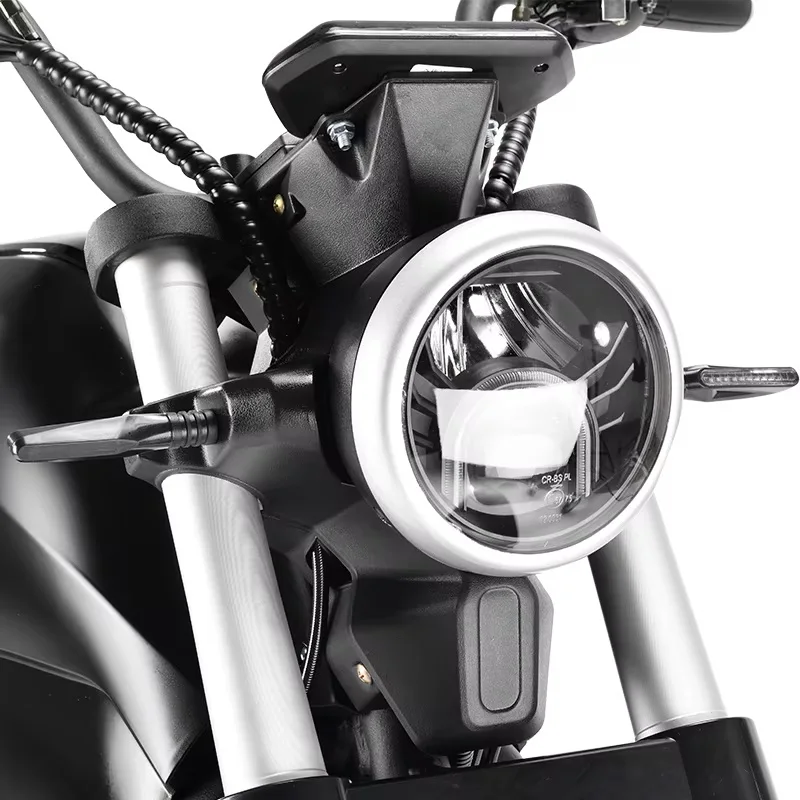 Electric Scooter Headlight Front Spot Light E-motorcycle Lamp 1500W 2000W 1000W LED Bluetooth for Citycoco Motorcycle Parts