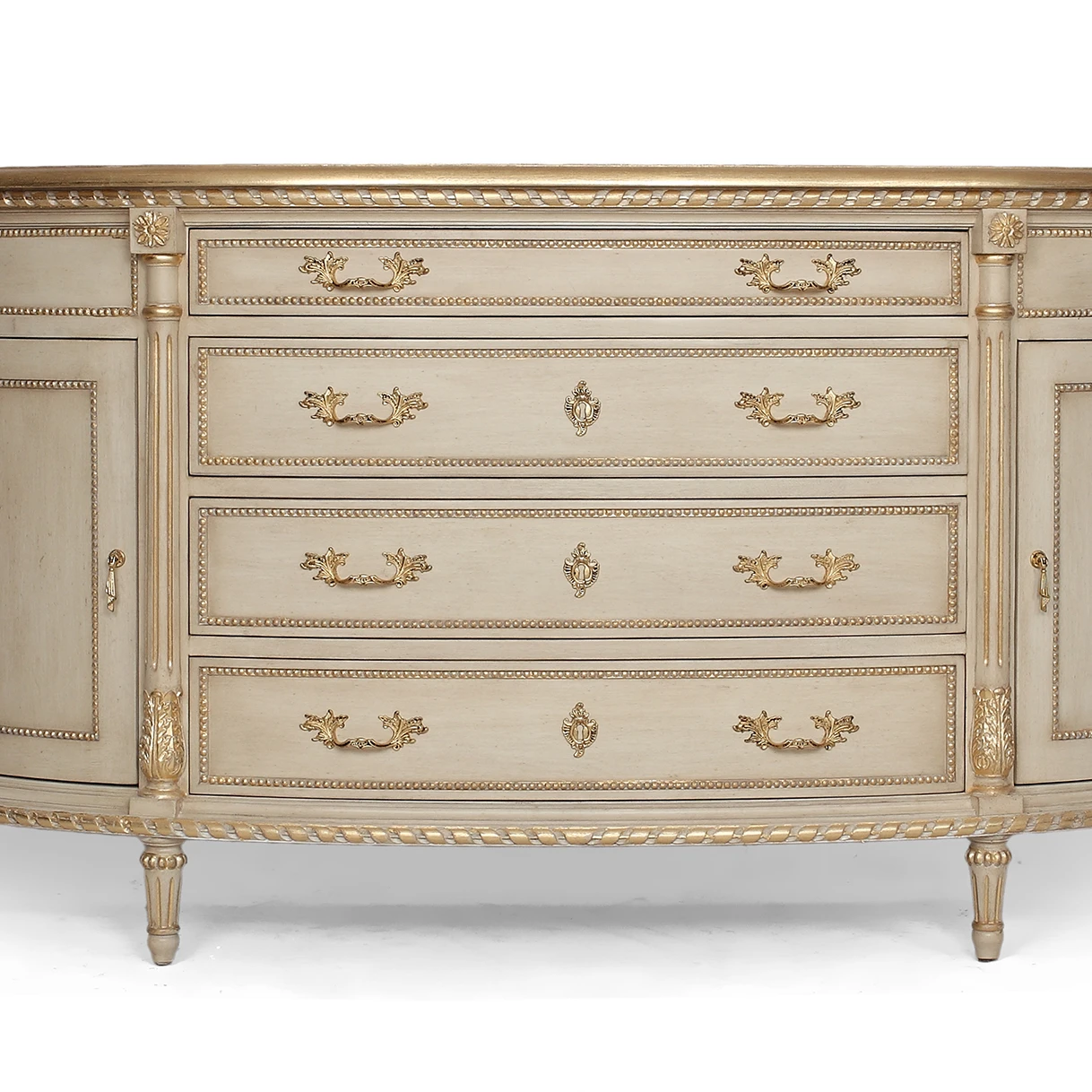 Luxury Home Storage Furniture Hand Painted Modern Models Cheap Antique Wood Cabinet Orange Building Style Living Packing Room