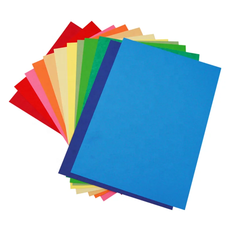 Цветной манильный Бристольский картон без покрытия