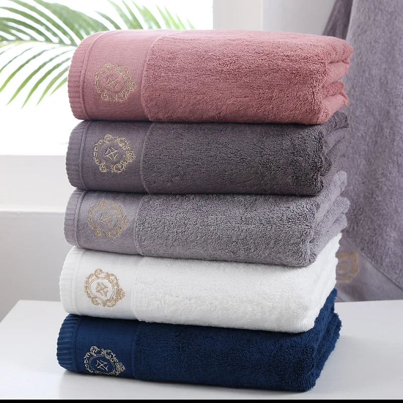 Custom Luxury White 100% bamboo Bath Towels Large Cotton Highly Absorbent Hotel Spa Collection Bathroom Terry Towel 