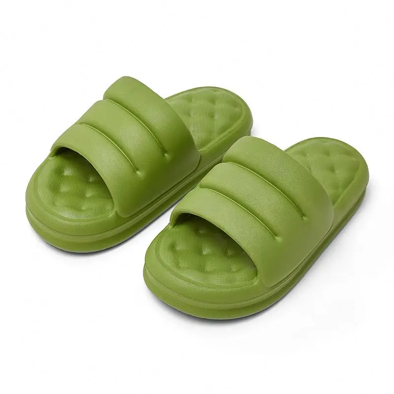 2022 Thick Soles Super Soft Summer Slippers Wholesale Women Men Unisex Eva Injection Sandals Bath Beach Slip On Slippers