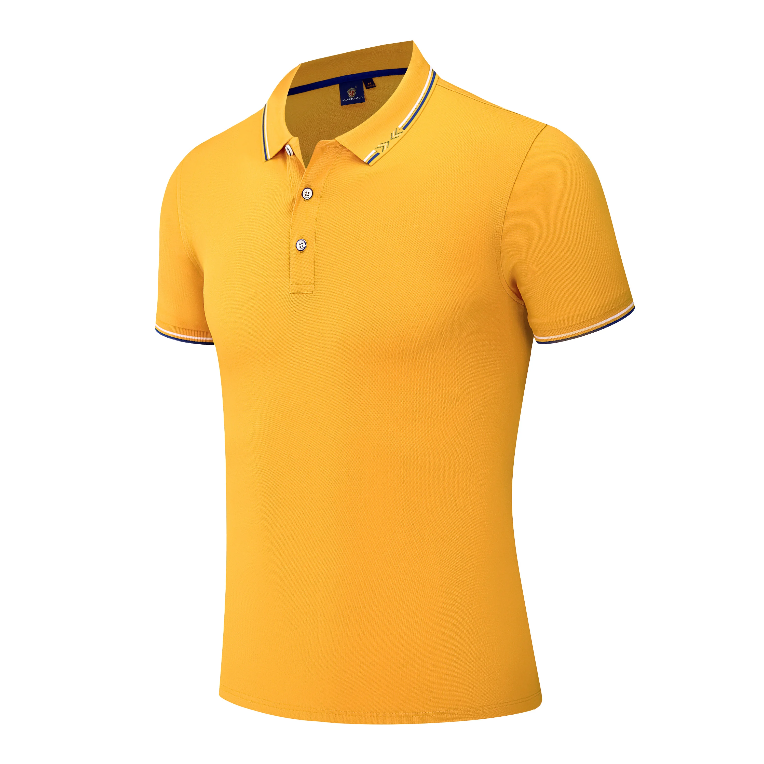 Lidong unisex silk cotton couple Plain printed logo combination Mens 4XL Golf Polo Shirt for man