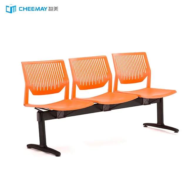 Hot Sale 3 Seater Hospital Airport Plastic Public Waiting Chair