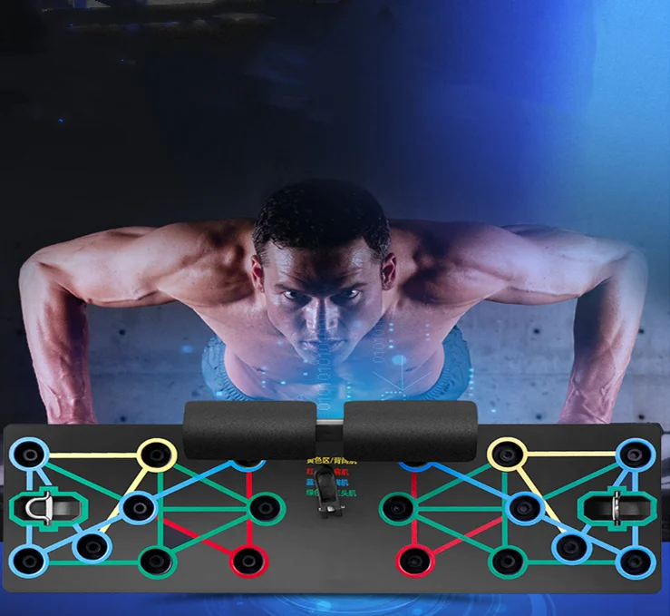 Fitness equipment multi-functional fitness board body building training push up board balance system