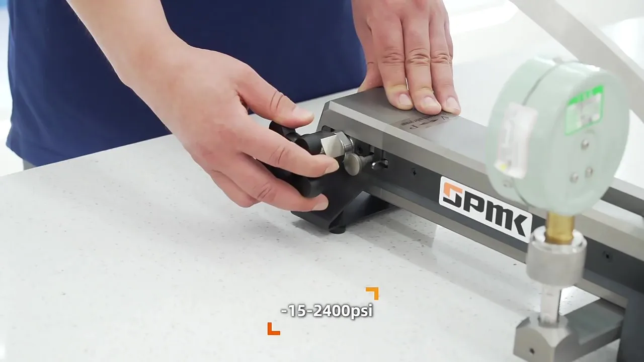 SPMK214E 160bar pressure gauge comparator