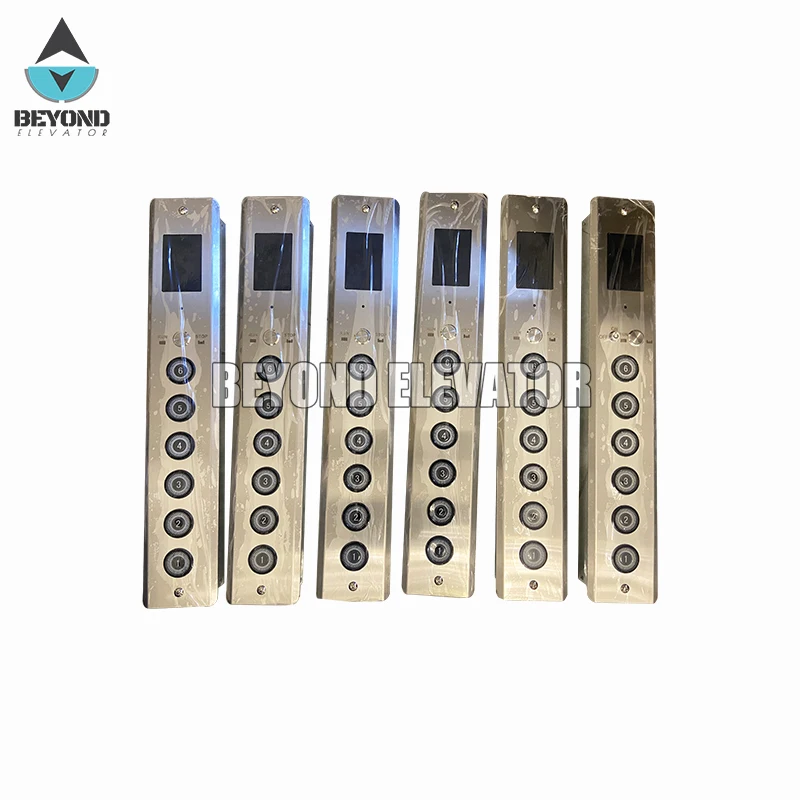 6 Floors Restaurant Dumbwaiter Lift COP/ LOP Call Panel with Push Buttons/keypad