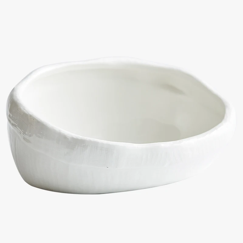 Хорошо продаются на оптовом уровне керамическая Салатница нерегулярные с керамическим унитазом белый alien с фруктами