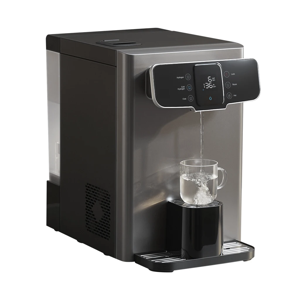 Supplier wholesale 100G hot and cold hydrogen ro water filter purifier system home use reverse osmosis water purifier machine