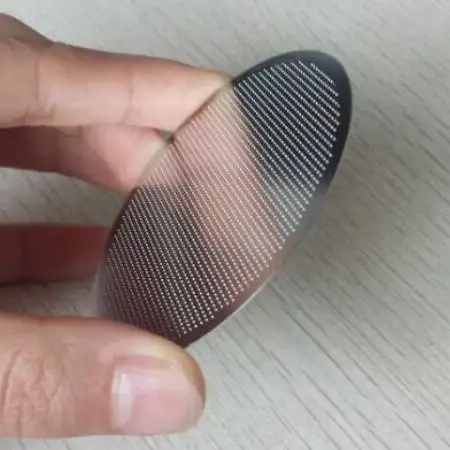 FINE Premium Rainbow Metal cafe conceto aero press filter disc for use with Coffee Makers