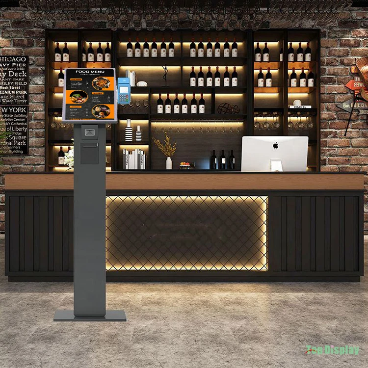 21.5 inch Android Windows system multifunctional self-service touch ordering kiosk
