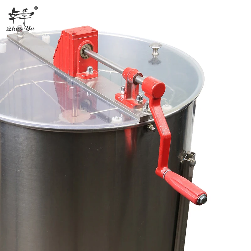 high quality beekeeping equipment 4 frames manual honey extractor