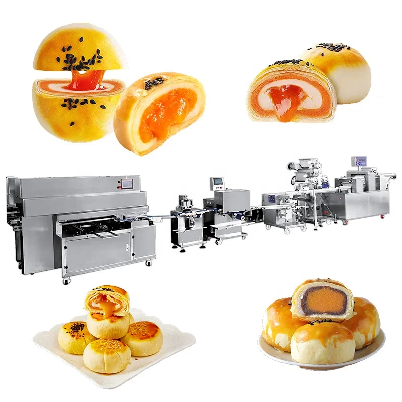 Bakenati Hot Sell BNT-209 Industrial Pastry Machine Egg Yolk Puff Pastry Machine Automatic Egg Yolk Pastry Production Line