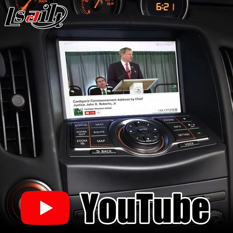  4 ГБ PX6 Lsailt CarPlay и Android мультимедийный интерфейс включает YouTube Netflix магазин Google play для Nissan патруль 370Z