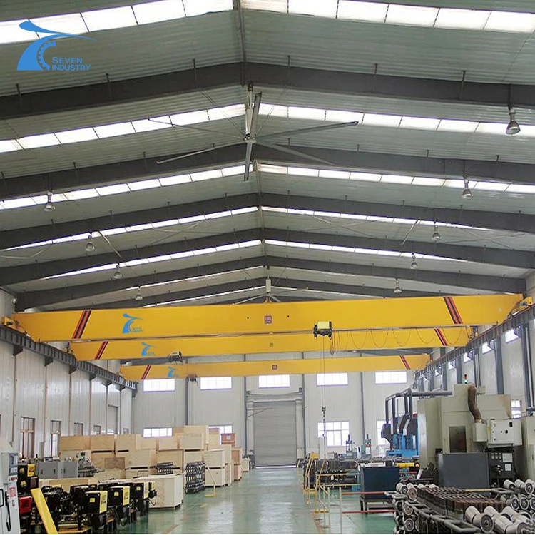 narrow space aisle low height mini single girder remote control overhead crane bridge crane for sale