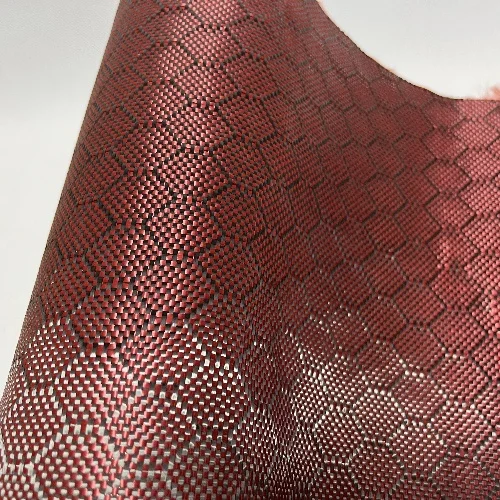 Kevlar hybrid carbon fiber fabric hexagonal aramid carbon fiber fabric