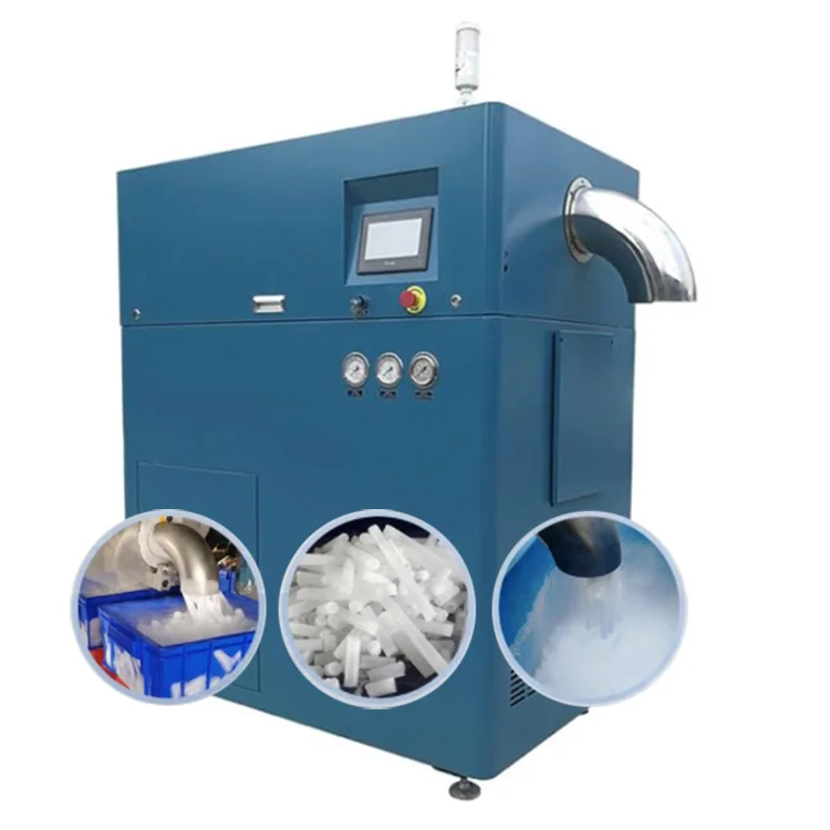 Industrial Laboratory Hydraulic Press Generator Dry Ice Production Machine