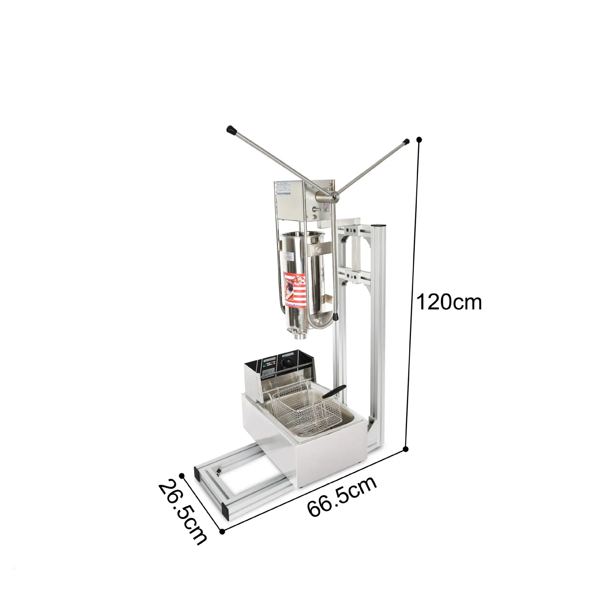 Professional Manual Churros Making Machine Churros Maker Spanish Churros Machine for Home Use