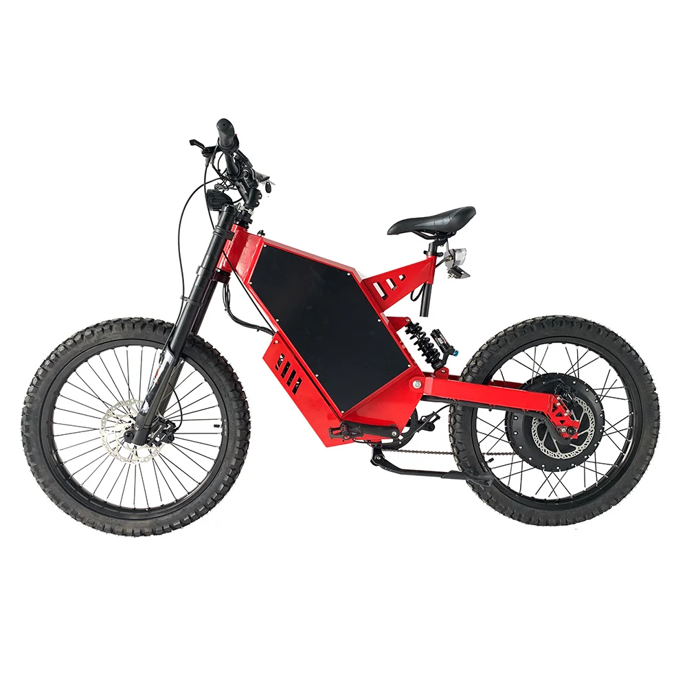 China Wholesale 19 or 21 inch 7 speed  72V 26Ah lithium  battery Electric Dirt Bike 80km/h  with 3000W HUB MOTOR ebike