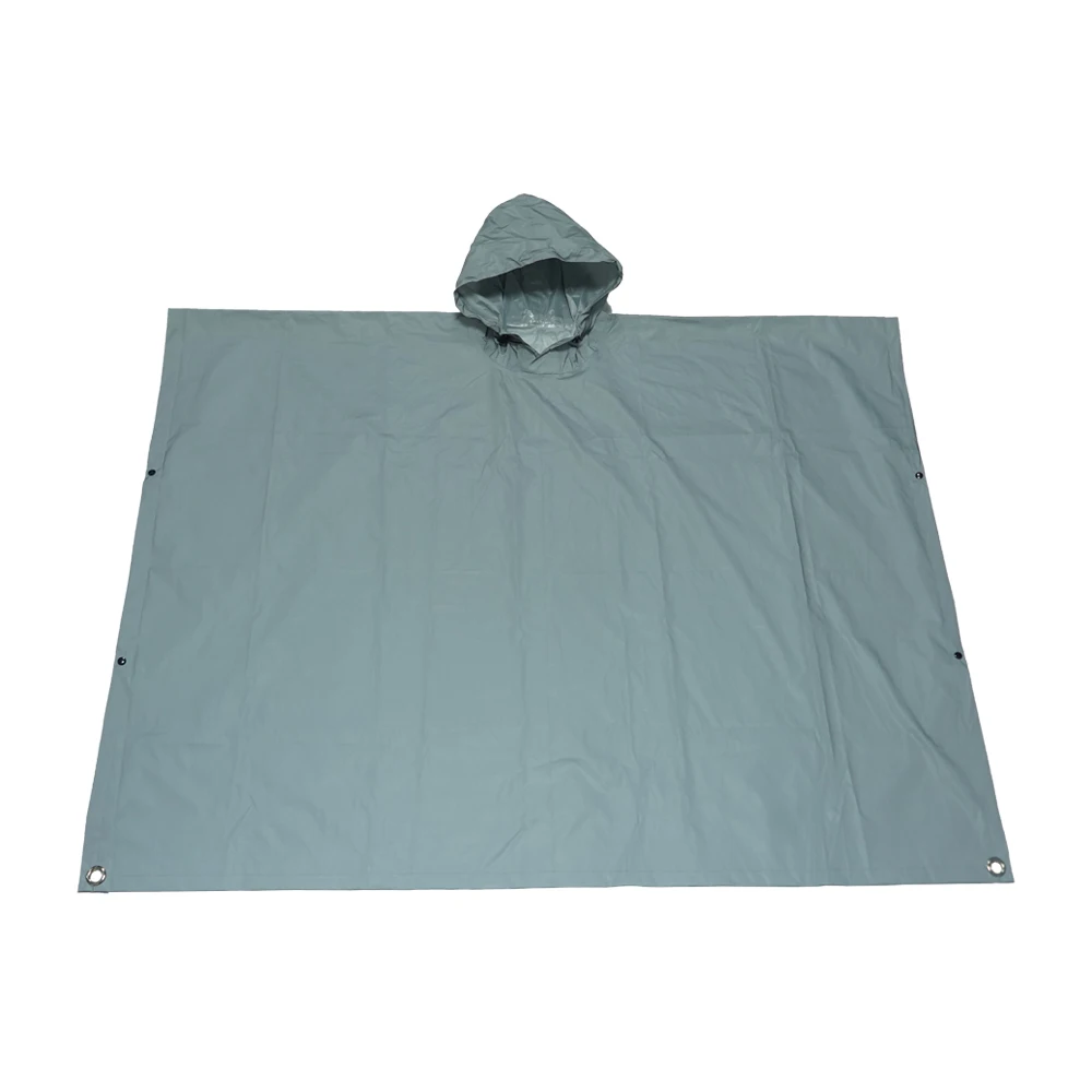 High Quality Adult Long  Reflective Waterproof  Raincoat Large Size Windbreaker Rain Poncho Cloak Cape Overcoat