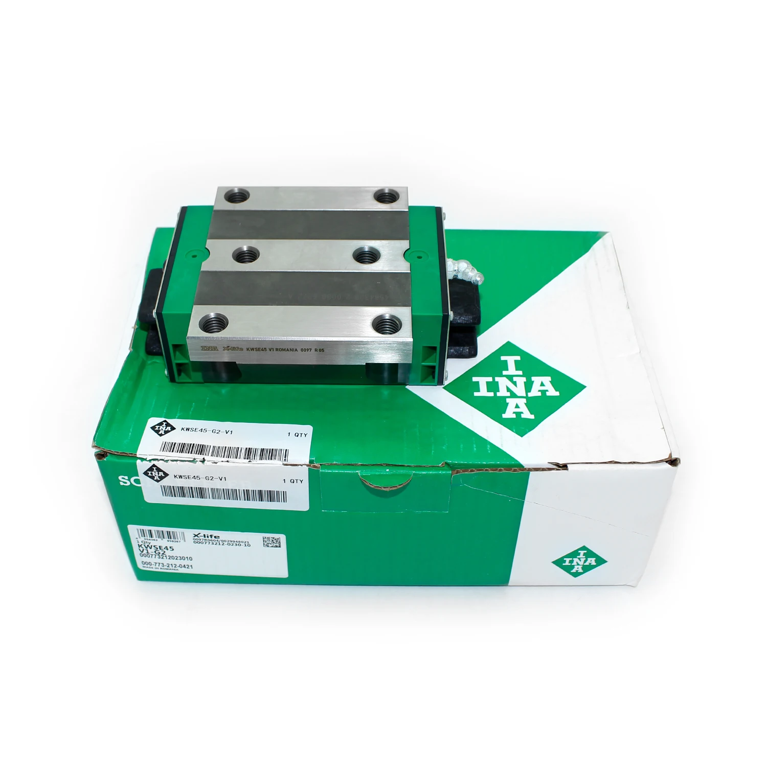 Schaeffler Linear Motion CNC Guides Bearing Block KWSE20-L KWSE25-L KWSE30-L KWSE35-L KWSE45-L KWSE55-L Ball Sliding Rail