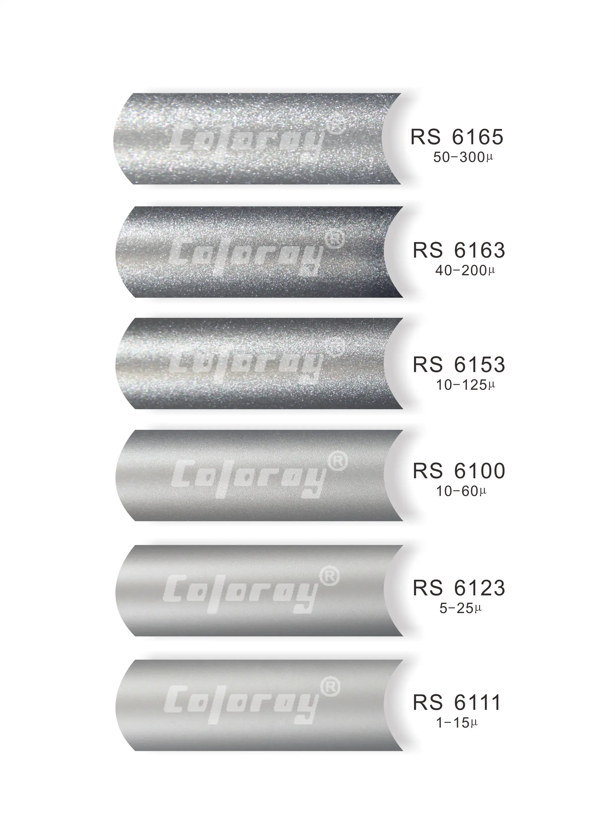 Coloray Crystal Series Effect Pigment for Industrial uses Synthetic Mica based Iron Oxides Raystal Pearlescent Pigment
