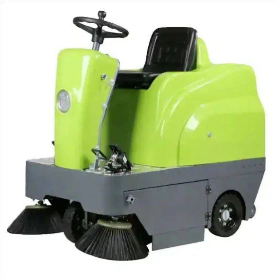 SC-1250 ride on  vacuum cleaner floor sweepers with electric street vacuum road sweeper