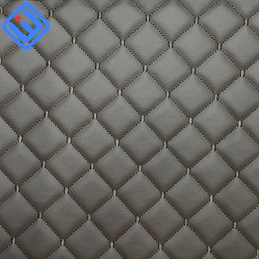 Hot Sale Pvc Embroidery Leather For Car Mats Universal Pvc Car Mats Car Floor Carpets Mat