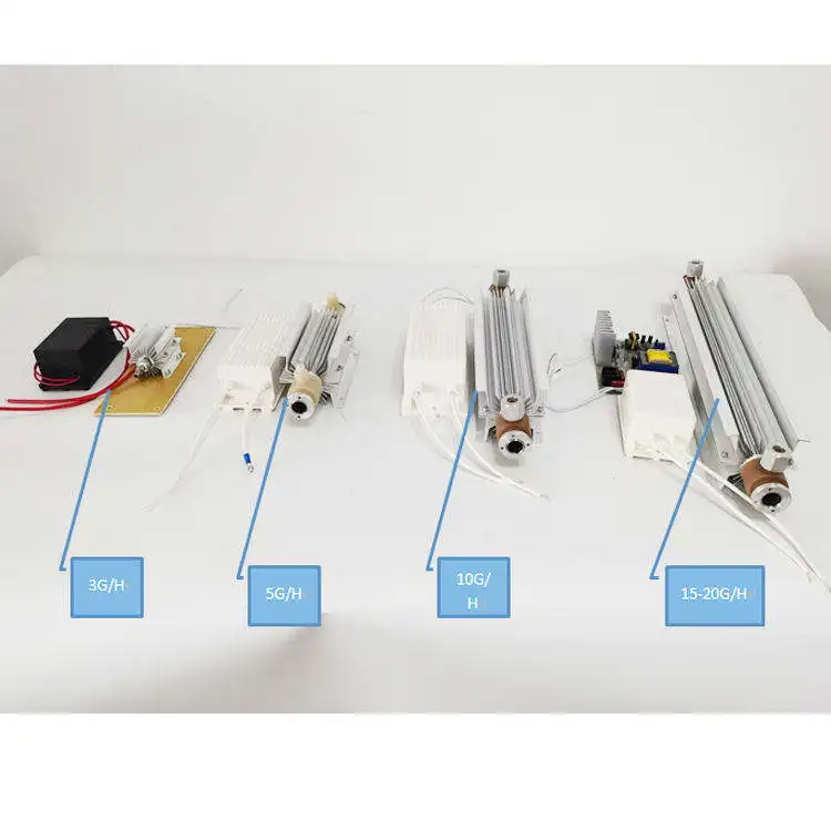 High-quality Ozone Generator Water Air Cooling Adjustable Quartz Ozone Tube