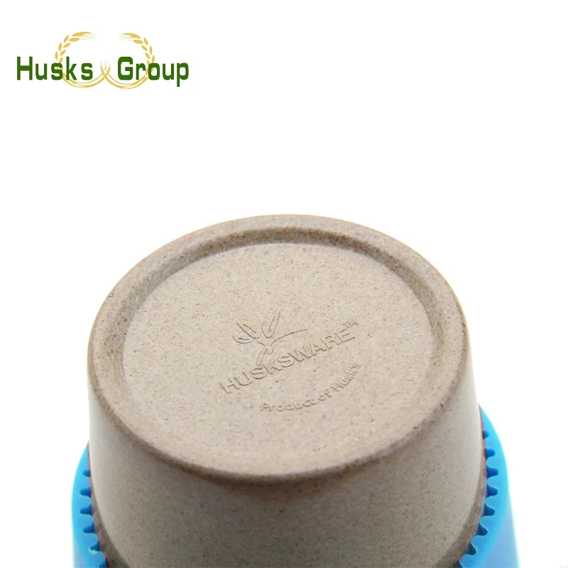 12oz Biodegradable Rice Husk Reusable Coffee Cup
