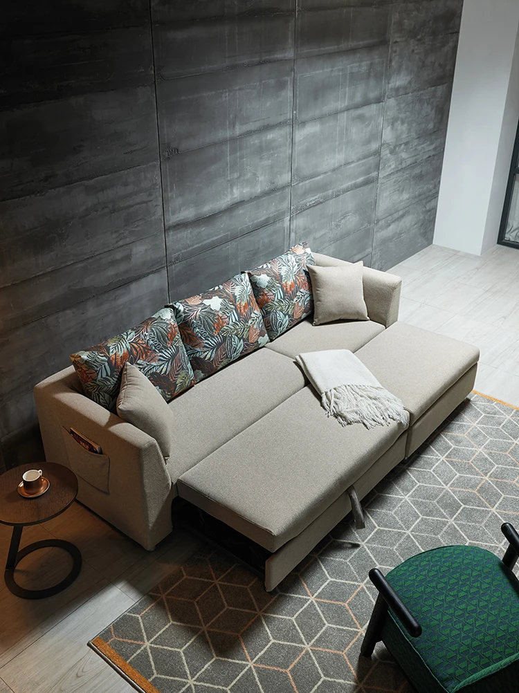 Manufacturers corner sofa design bed with storage function