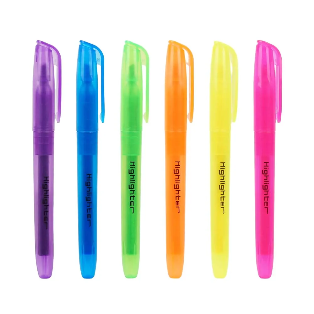 White marker pen non toxic body marker pen with fluorescent marker pens with box