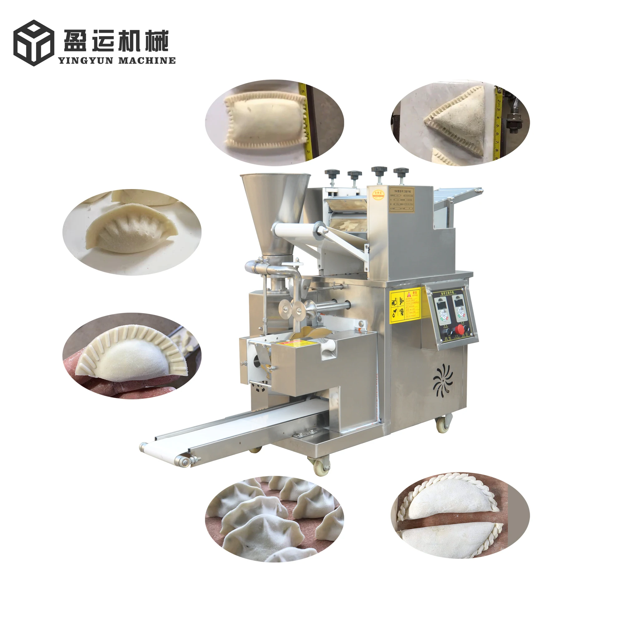 Автоматическая машина для производства курицы/большая машина для формовки Empanada Samosa/машина для приготовления пирога из говядины, вареников, мяса